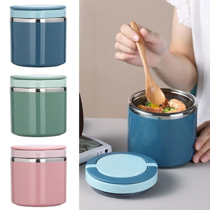 Meal Prep Tupperware - Pot de nourriture Thermos à soupe,