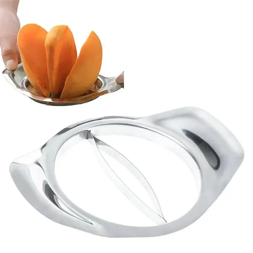 Mango Splitter Tool - Trancheur de mangue en acier inoxydable,