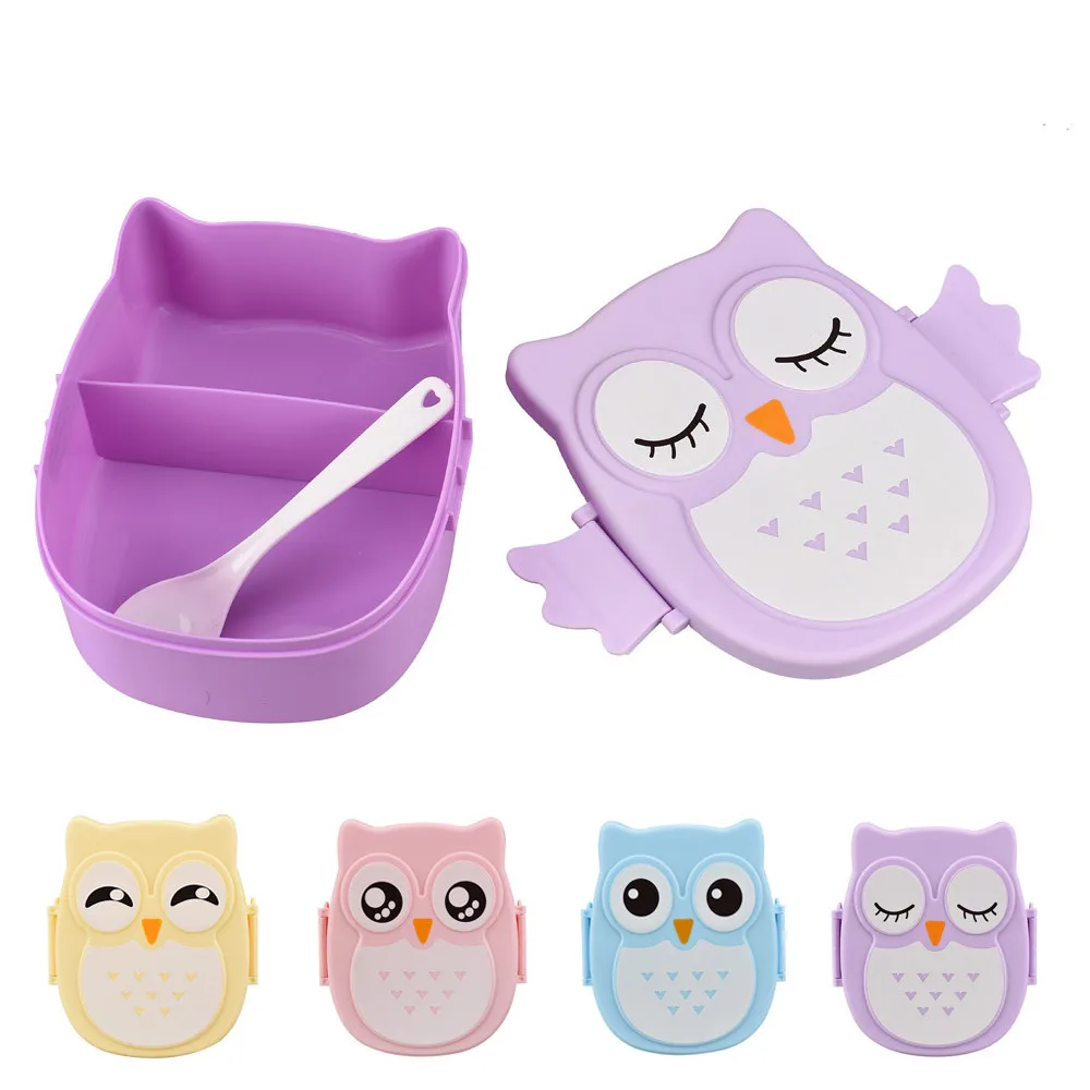 Meal Prep Tupperware - Boîte à déjeuner Portable hibou, dessin