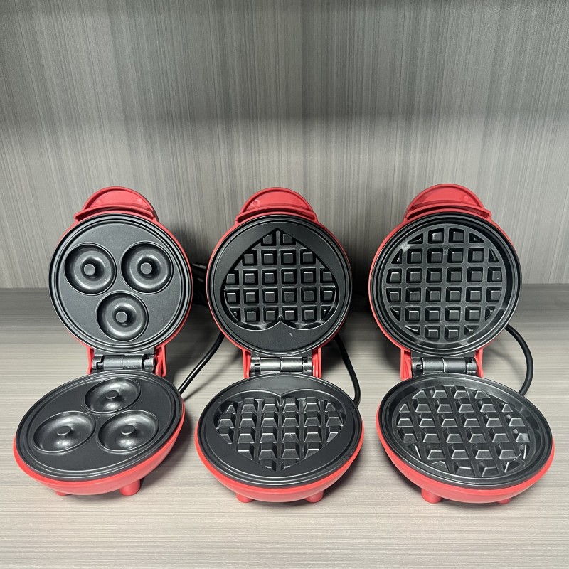 Breakfast Sandwich Press - Machine à gaufres multifonctionnelle mini en