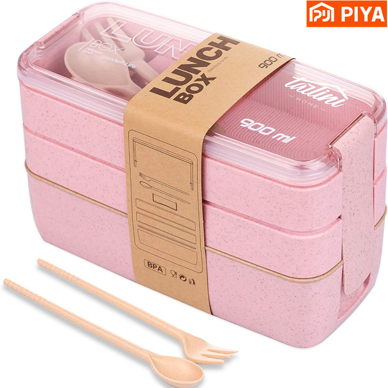 Meal Prep Bowl - Boîte à bento portable en paille