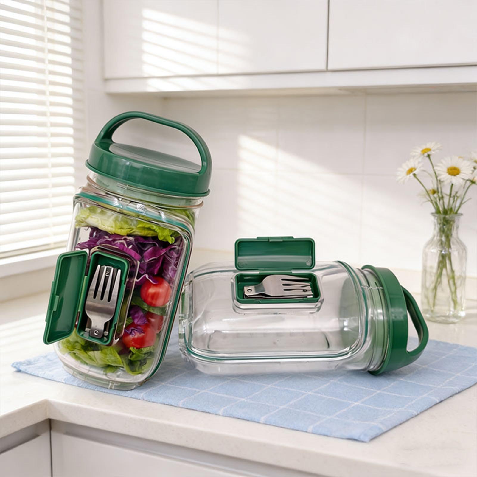 Meal Prep Gym - Conteneur à salade anti-fuite de 1000