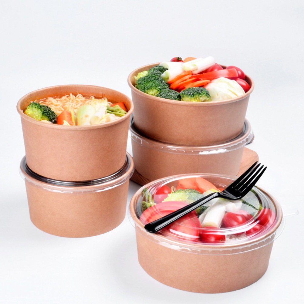 Meal Prep Bowl - 20 bols en papier kraft avec