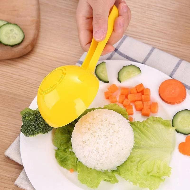 Rice Ball Mold - Moule à boules de riz Semi-circulaire,