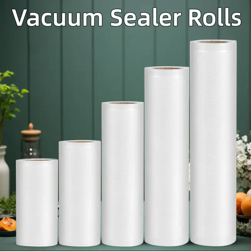 Meal Prep Vacuum Seal - Rouleau de sacs sous vide de