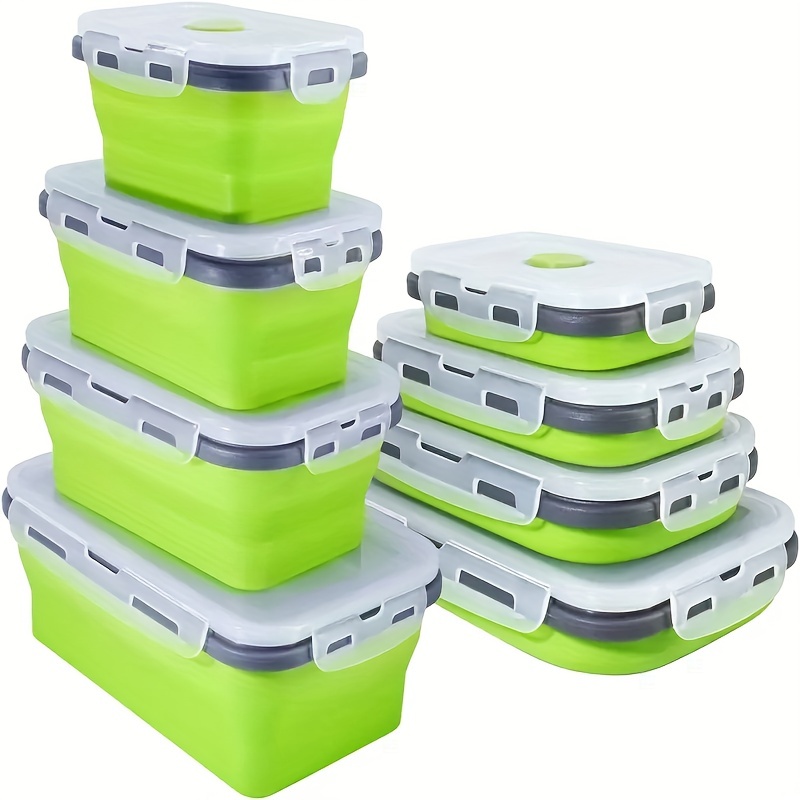 Meal Prep Tupperware - Conteneur de stockage des aliments pliable
