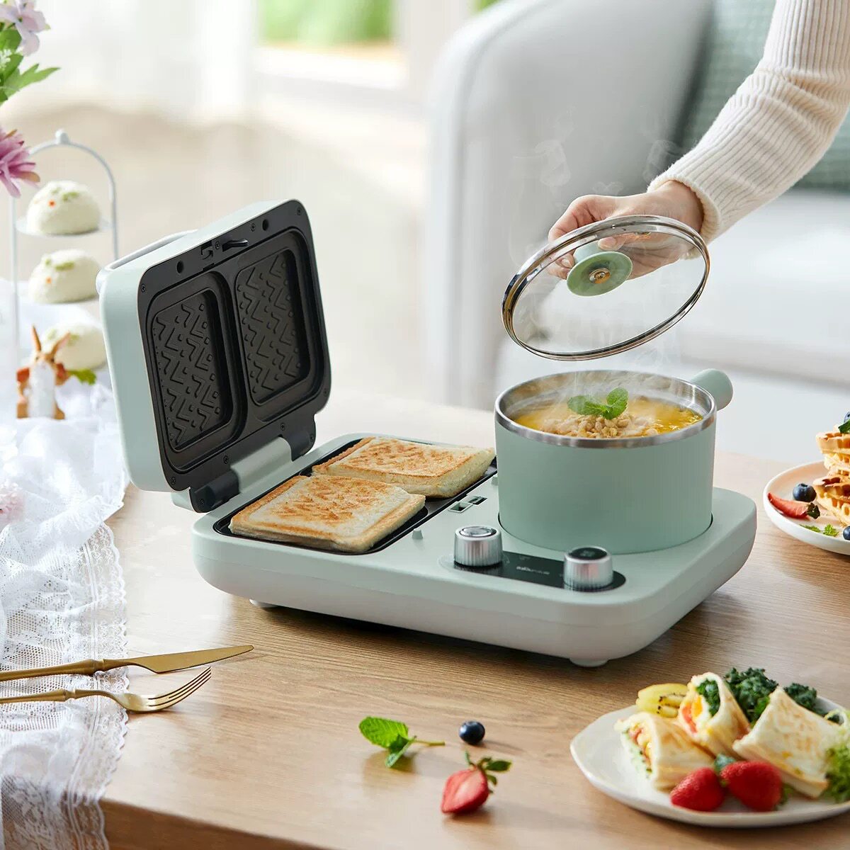 Machine à sandwich multifoncti - Breakfast Sandwich Press avis et prix