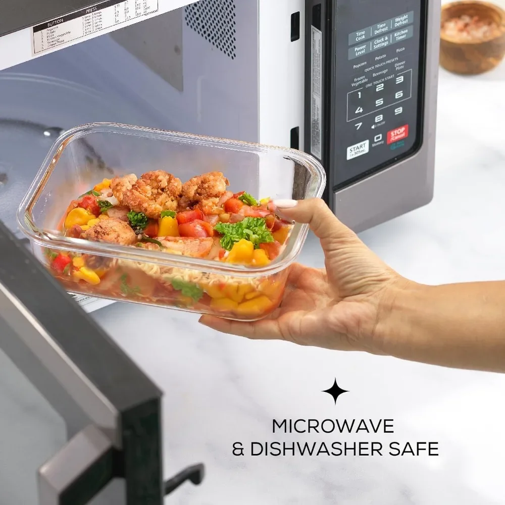 y Conteneurs de conservation d - Meal Prep Glass Containers With Lids avis et prix