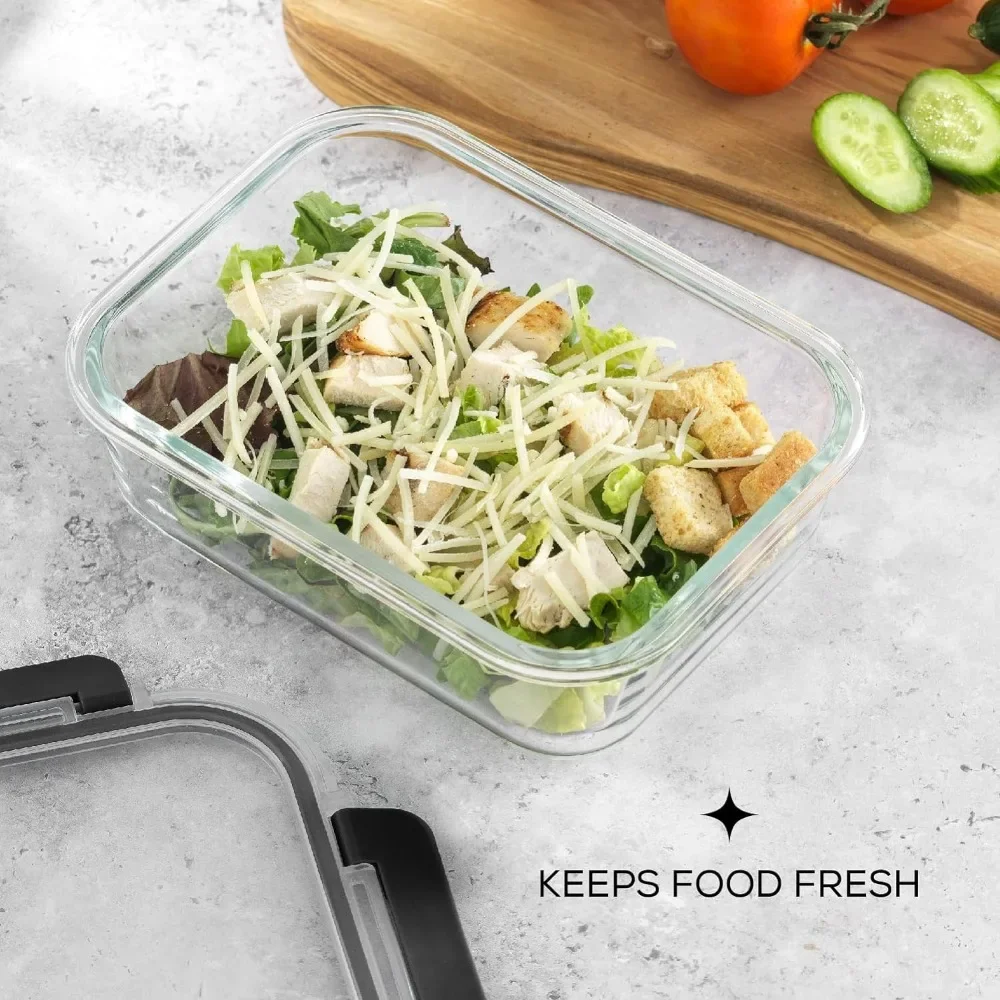 y Conteneurs de conservation d - Meal Prep Glass Containers With Lids avis et prix