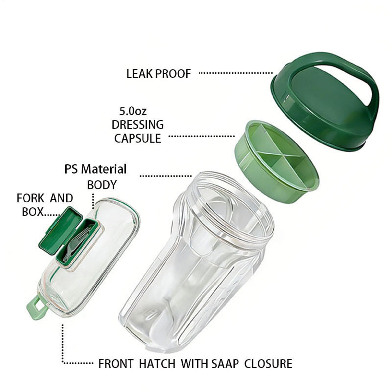 Boîte à salade à ouverture lat - Meal Prep Gym avis et prix