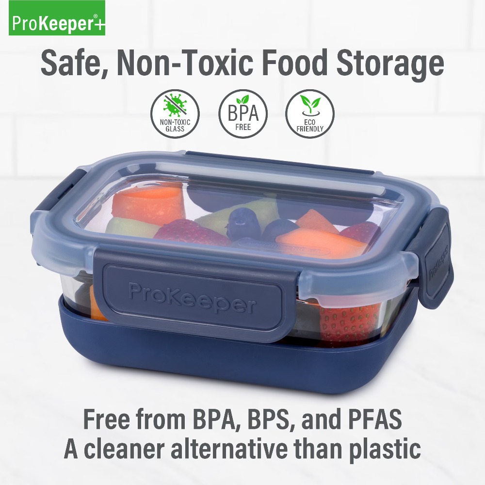 Lot de 2 récipients de conserv - Meal Prep Glass Containers With Lids avis et prix