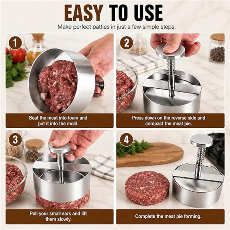 Presse à hamburgers manuelle r - Rice Ball Mold avis et prix