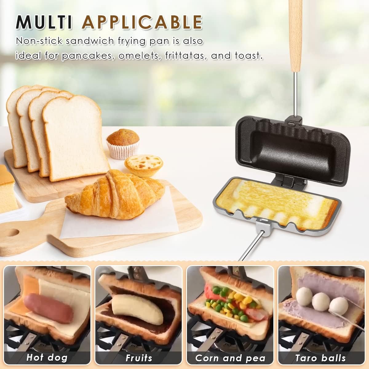 Machine à sandwichs 4-en-1, pr - Breakfast Sandwich Press avis et prix