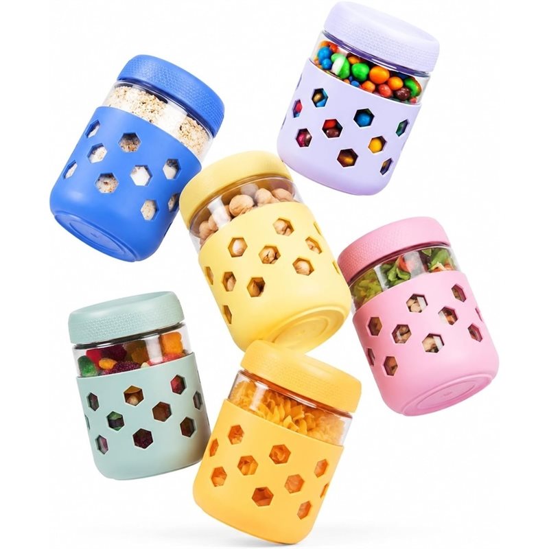 Bocaux en verre souple avec co - Meal Prep Glass Containers With Lids avis et prix