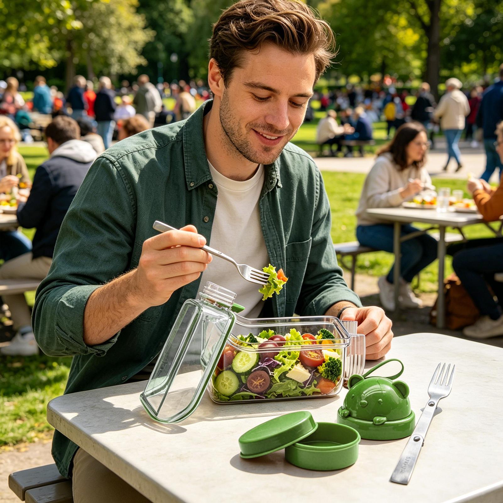 Boîte à salade transparente, o - Meal Prep Gym avis et prix