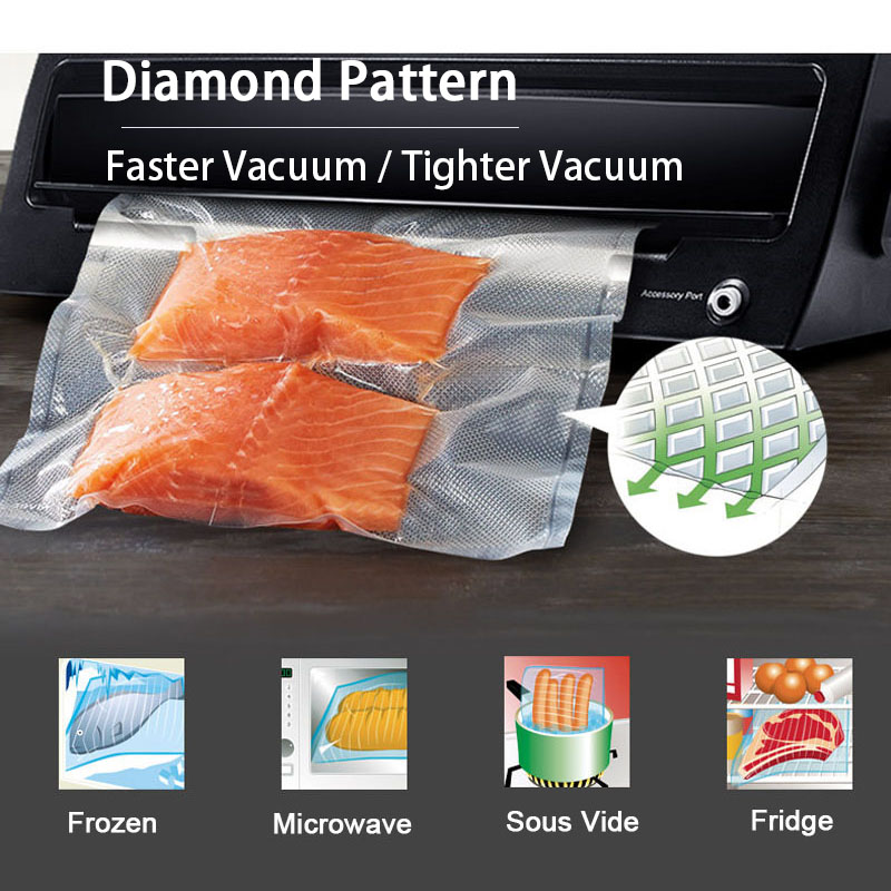 Sacs de scellage sous vide de  - Meal Prep Vacuum Seal avis et prix