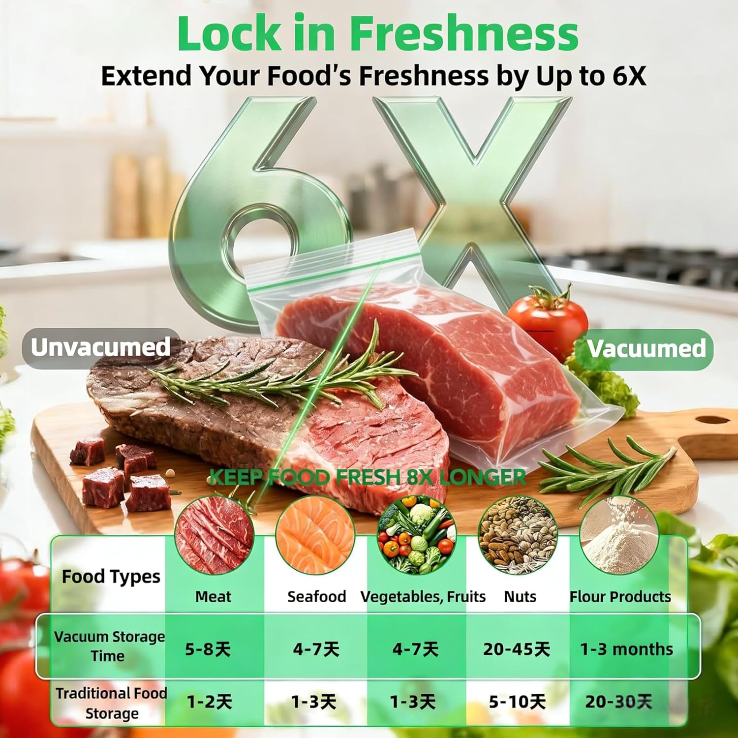 Pompe à vide électrique rechar - Meal Prep Vacuum Seal avis et prix