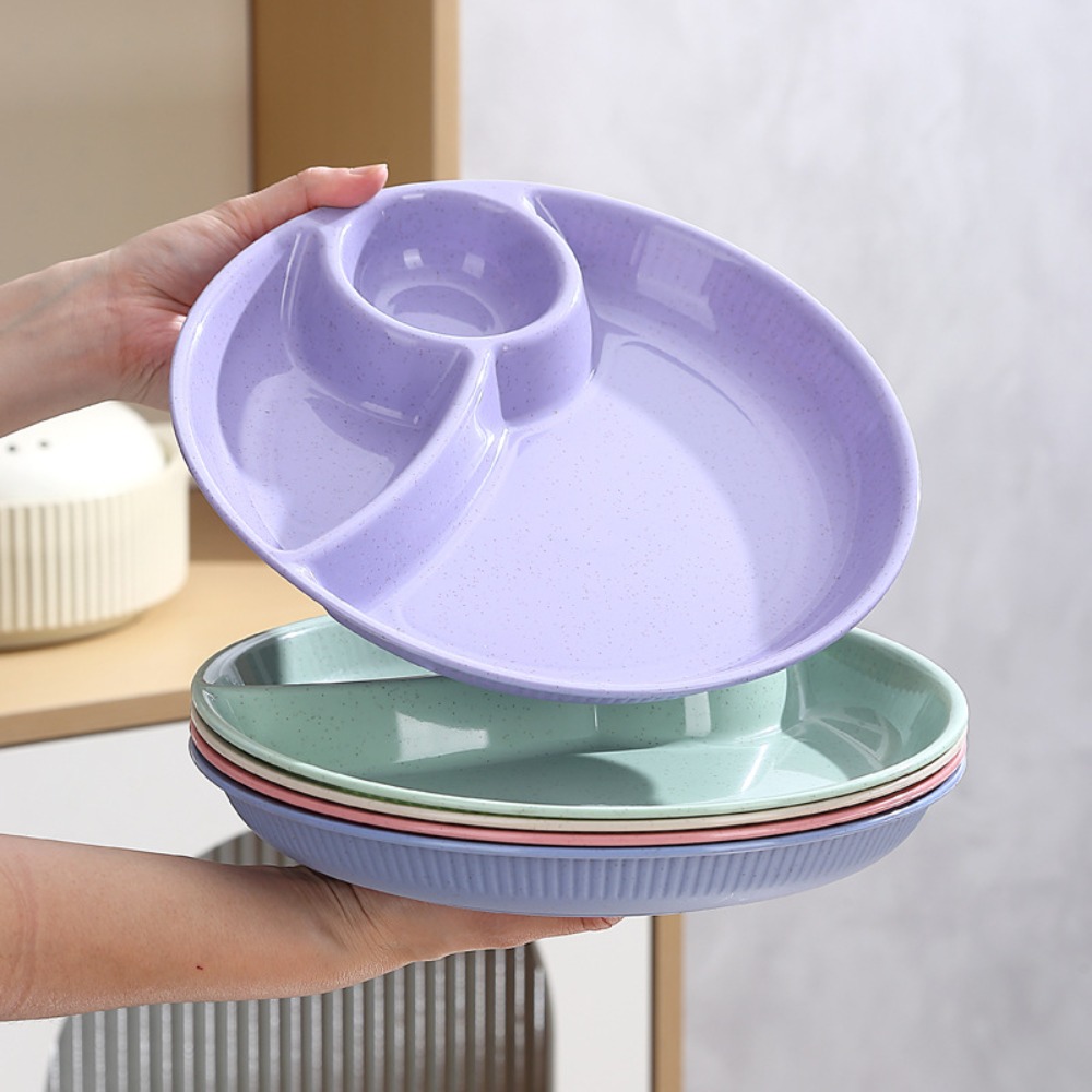 Assiette alimentaire ronde dom - Meal Preparation avis et prix