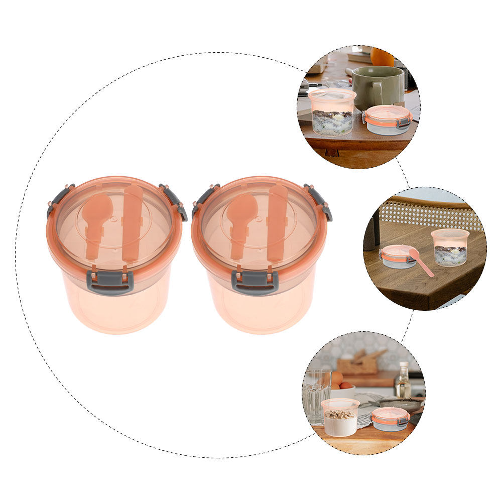 Lot de 2 pots à overnight oats - Meal Prep Gym avis et prix