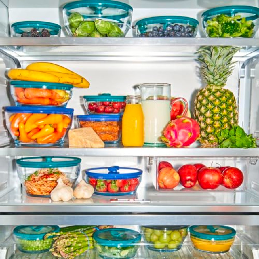 Lot de 2 récipients de conserv - Meal Prep Glass Containers With Lids avis et prix