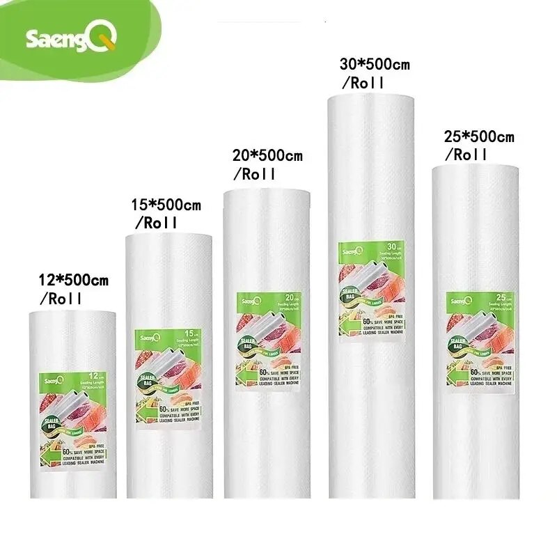 SaengQ-Lot de rouleaux de sacs - Meal Prep Vacuum Seal avis et prix