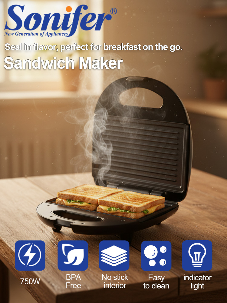 Machine à sandwich Sonifer SF- - Breakfast Sandwich Press avis et prix
