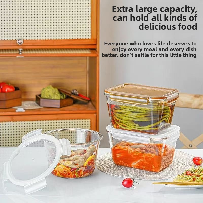 Grand récipient alimentaire en - Meal Prep Glass Containers With Lids avis et prix