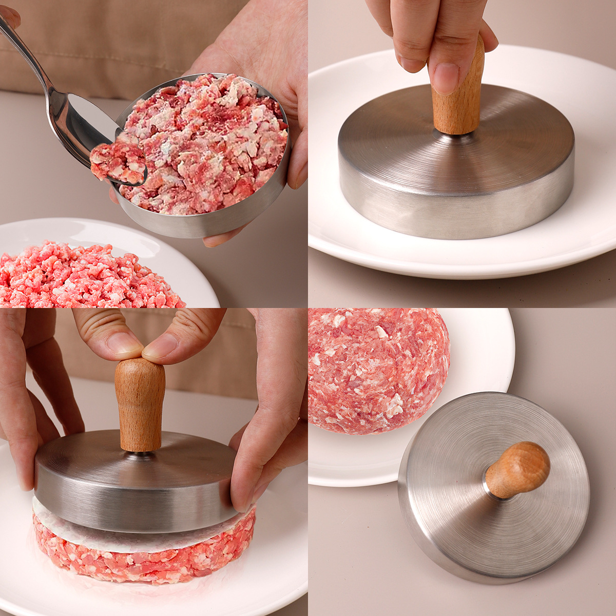 Moule à galettes de bœuf en ac - Rice Ball Mold avis et prix