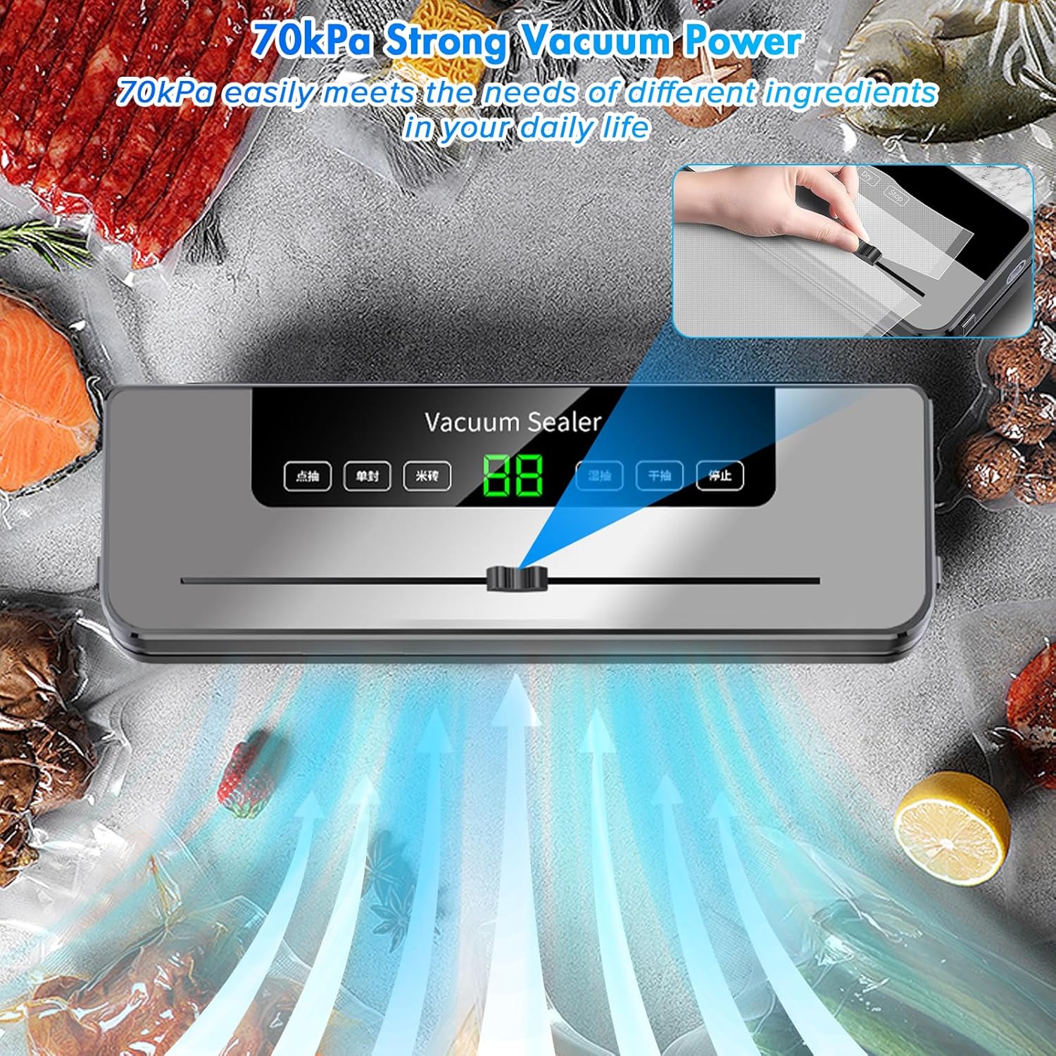Machine de scellage sous vide  - Meal Prep Vacuum Seal avis et prix