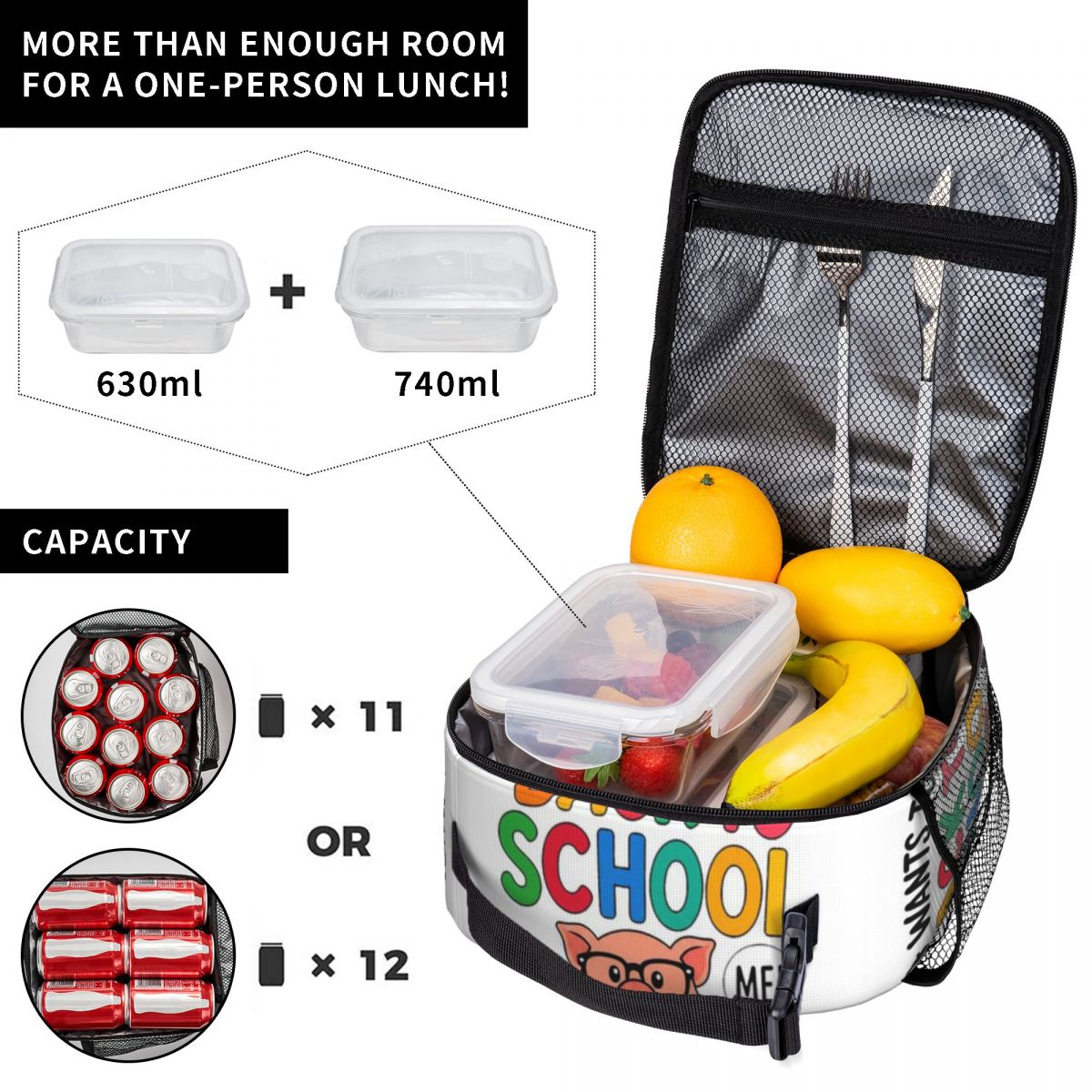 Sac à déjeuner amusant et best - Meal Prep Gym avis et prix