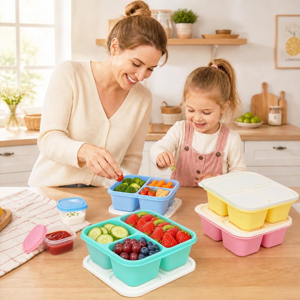 Boîte à bento à 3 compartiment - Meal Prep Healthy Lunch avis et prix