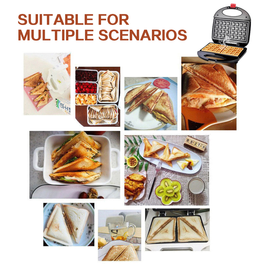 Sandwichs Toaster Press 750W S - Breakfast Sandwich Press avis et prix