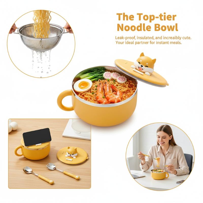 Bol à nouilles instantanées en - Meal Prep Bowl avis et prix